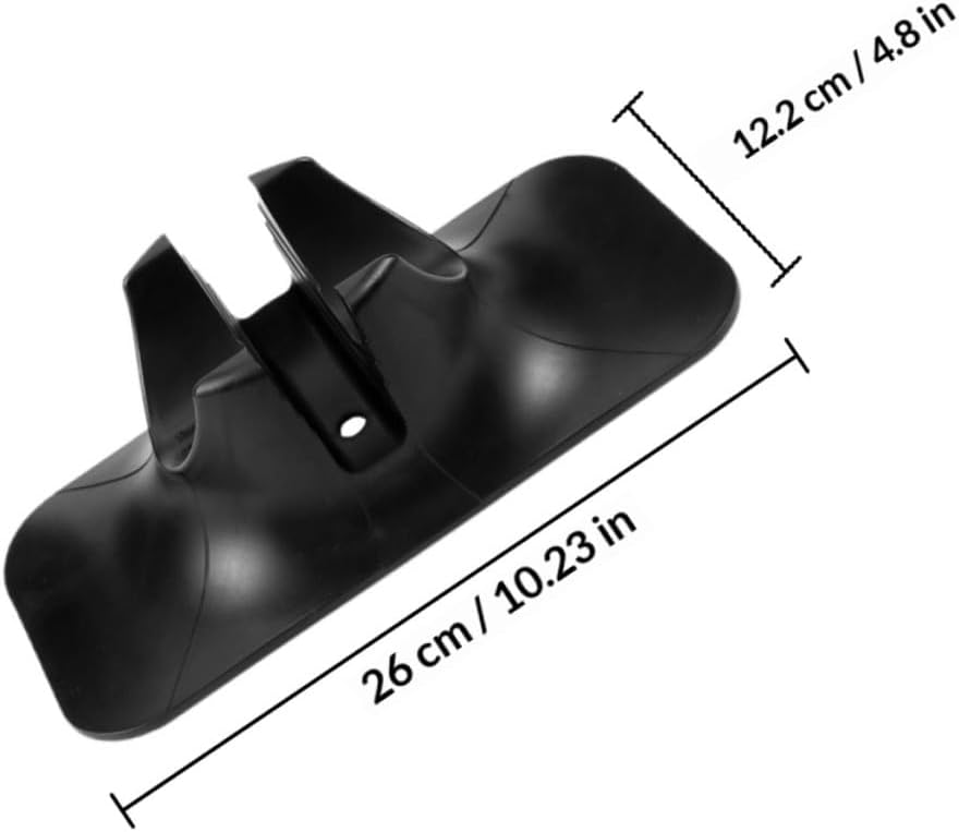 2 Stück Rollerhalterung aus Abs Stabiler Scooter Parkständer für Kick und Scooter mit Schraubenbefestigung für Garage und Bodenlagerung