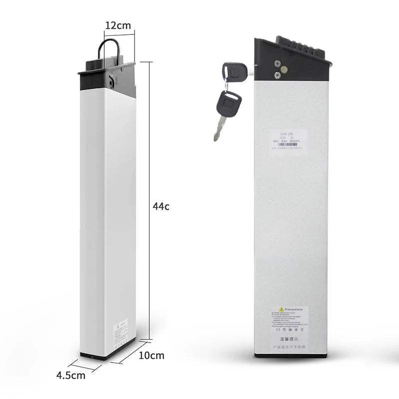 48V 13Ah Lithium-Ion Replacement Battery Pack for Engwe EP-2 Pro, Engine Pro, and ENGINE X Electric Bikes