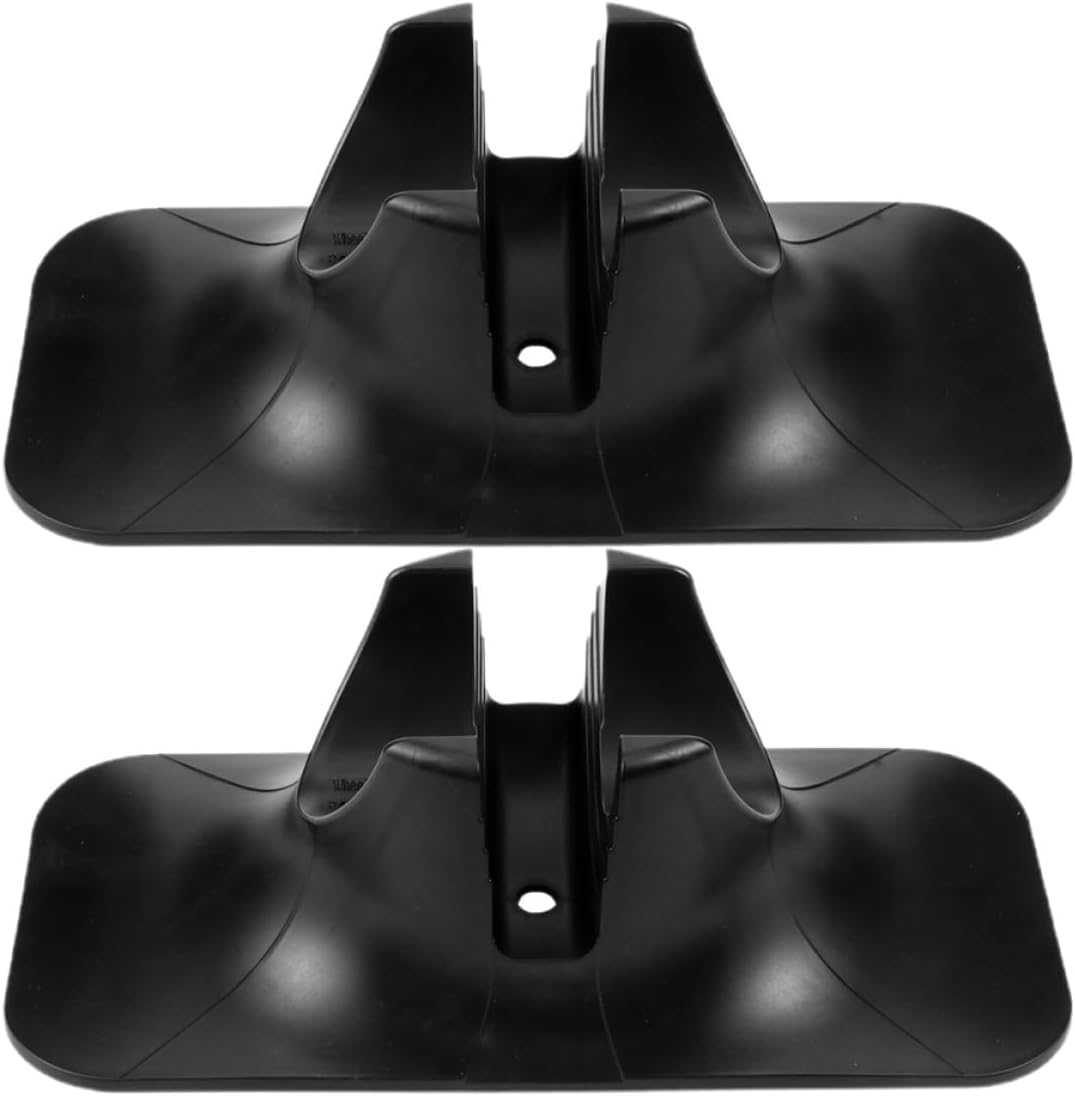 2 Stück Rollerhalterung aus Abs Stabiler Scooter Parkständer für Kick und Scooter mit Schraubenbefestigung für Garage und Bodenlagerung