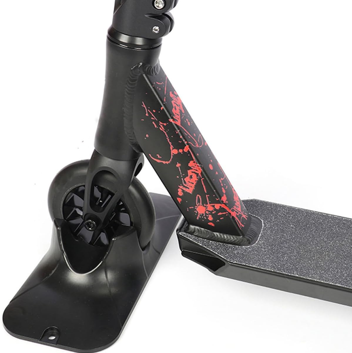 2 Stück Rollerhalterung aus Abs Stabiler Scooter Parkständer für Kick und Scooter mit Schraubenbefestigung für Garage und Bodenlagerung