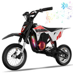 EVERCROSS EV12M Elektro Motorrad Kinder, Elektromotorrad mit 300W Motor, 3 Geschwindigkeitsmodus, 15KM Lange Reichweite, 12 Zoll Luftreifen, Moto Cross für Kinder ab 110cm Körpergröße