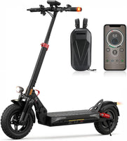 E Scooter mit Straßenzulassung mit Max 70KM Reichweite,10 Zoll Offroad Luftreifen Elektroroller mit Sechs komfortable Stoßdämpfer,Faltbarer E Roller Offroad Belastung bis 150 KG,APP-Sperre Fahrzeug