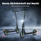 E Scooter mit Straßenzulassung, 350W Motor E Roller mit App, 30KM Reichweite, Elektroroller 120kg Tragkraft, Faltbarer Elektroscooter Erwachsene für den Pendlerverkehr, Mit Electric Scooter-Tasche