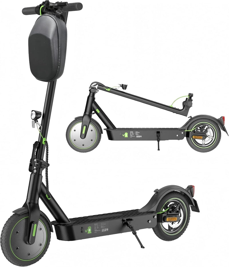 E Scooter mit Straßenzulassung, 350W Motor E Roller mit App, 30KM Reichweite, Elektroroller 120kg Tragkraft, Faltbarer Elektroscooter Erwachsene für den Pendlerverkehr, Mit Electric Scooter-Tasche